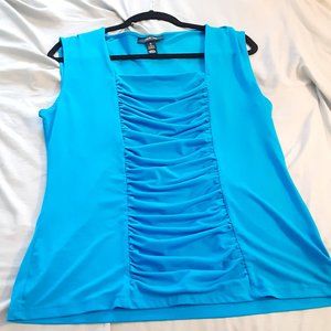 Style and Co Azure Blue top
